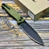 Нож складной RealSteel RS7652GB Huginn, Black Blade, OD Green G10 Handle