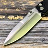 Нож складной RealSteel RS7751BS Muninn, VG-10 Blade, Black G10 Handle
