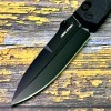 Нож складной RealSteel RS7752B Muninn, VG-10 Black Blade, Black G10 Handle