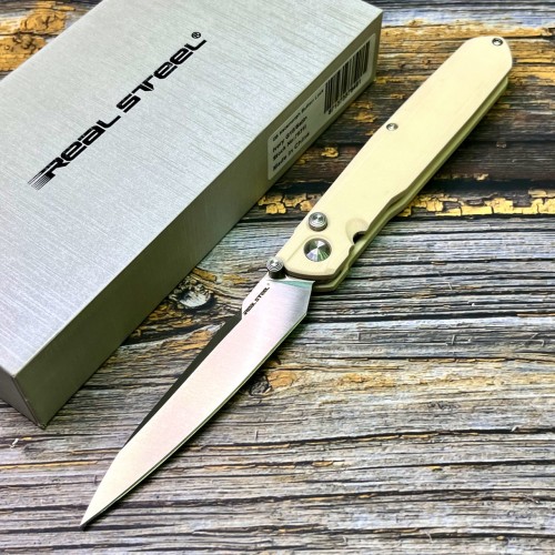 Нож складной RealSteel RS7831I G5 Metamorph, Ivory G10 Handle