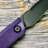 Нож складной RealSteel RS7832P G5 Metamorph, Black Blade, Purple G10 Handle