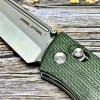 Нож складной RealSteel RS7851G Pathfinder, Green Micarta Handle