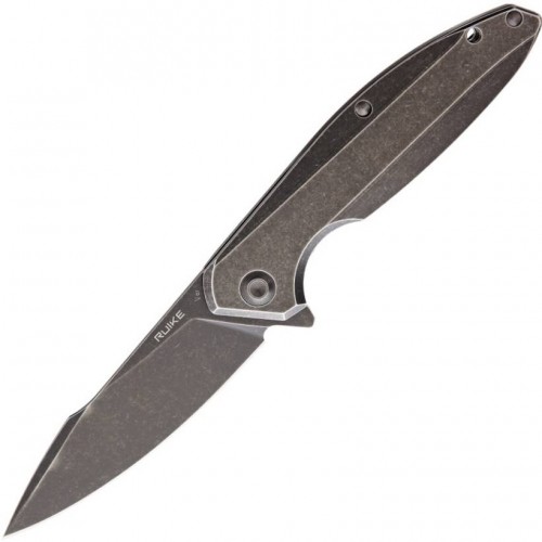 Нож складной Ruike P128SB, BlackWash Blade