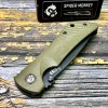 Нож складной Southern Grind SG22280 Spider Monkey, MagnaCut Black Blade, OD Green G10 Handle