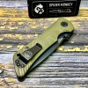 Нож складной Southern Grind SG22280 Spider Monkey, MagnaCut Black Blade, OD Green G10 Handle