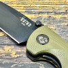 Нож складной Southern Grind SG22280 Spider Monkey, MagnaCut Black Blade, OD Green G10 Handle