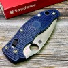 Нож складной Spyderco Manix 2, S110V Blade, Dark Blue Handle