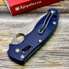 Нож складной Spyderco Manix 2, S110V Blade, Dark Blue Handle