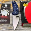 Нож складной Spyderco Manix 2, S110V Blade, Dark Blue Handle