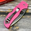 Нож складной Spyderco Native 5, Pink FRN Handles