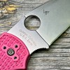 Нож складной Spyderco Native 5, Pink FRN Handles