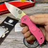 Нож складной Spyderco Native 5, Pink FRN Handles