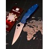Нож складной Spyderco SC07PCBL4 Police 4, SPY27 Blade, Cobalt Blue FRN Handle Нож складной Spyderco SC07PCBL4 Police 4, SPY27 Blade, Cobalt Blue FRN Handle