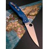 Нож складной Spyderco SC07PCBL4 Police 4, SPY27 Blade, Cobalt Blue FRN Handle Нож складной Spyderco SC07PCBL4 Police 4, SPY27 Blade, Cobalt Blue FRN Handle