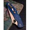 Нож складной Spyderco SC07PCBL4 Police 4, SPY27 Blade, Cobalt Blue FRN Handle Нож складной Spyderco SC07PCBL4 Police 4, SPY27 Blade, Cobalt Blue FRN Handle