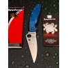 Нож складной Spyderco SC07PCBL4 Police 4, SPY27 Blade, Cobalt Blue FRN Handle Нож складной Spyderco SC07PCBL4 Police 4, SPY27 Blade, Cobalt Blue FRN Handle