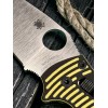 Нож складной Spyderco SC101GBKYLMCP2 Manix 2 Salt, MagnaCut Blade, Yellow Handle Нож складной Spyderco SC101GBKYLMCP2 Manix 2 Salt, MagnaCut Blade, Yellow Handle