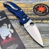 Нож складной Spyderco SC101GPCBL2 Manix 2, SPY27 Blade, Cobalt Blue G-10 Handle