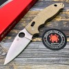 Нож складной Spyderco SC101MPCW2 Manix 2, Cru-Wear Blade, Micarta Handle