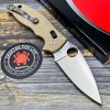 Нож складной Spyderco SC101MPCW2 Manix 2, Cru-Wear Blade, Micarta Handle