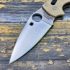 Нож складной Spyderco SC101MPCW2 Manix 2, Cru-Wear Blade, Micarta Handle