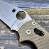 Нож складной Spyderco SC101MPCW2 Manix 2, Cru-Wear Blade, Micarta Handle