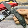 Нож складной Spyderco SC101PBBK2 Manix 2, Black BD-1 Blade, FRN Handle
