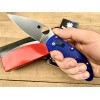 Нож складной Spyderco Manix, BD-1 Blade, Blue Handle