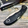 Нож складной Spyderco SC106PBK2 Tasman Salt 2, Black Handle