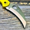 Нож складной Spyderco SC106PYL2  Tasman Salt 2, Yellow Handle