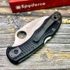 Нож складной Spyderco SC106SBK2 Tasman Salt 2, H-1 Serrated Blade