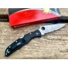 Нож складной Spyderco Endura 4 Black, Red Line