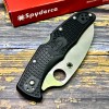 Нож складной Spyderco SC10FSWCBK Endura 4, Wharncliffe Serrated Blade