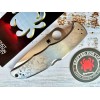 Нож складной Spyderco Endura 4, Stainless Steel Handle