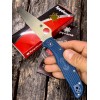 Нож складной Spyderco SC10PCBL Endura 4, CPM SPY 27 Blade, Cobalt Blue FRN Handle