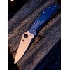 Нож складной Spyderco SC10PCBL Endura 4, CPM SPY 27 Blade, Cobalt Blue FRN Handle