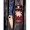 Нож складной Spyderco SC10PCBL Endura 4, CPM SPY 27 Blade, Cobalt Blue FRN Handle
