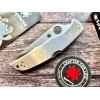 Нож складной Spyderco Endura 4, Stainless Steel Handle, Full Serrated Edge