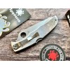 Нож складной Spyderco Endura 4, Stainless Steel Handle, Full Serrated Edge