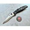 Нож складной Spyderco Endura 4, Serrated Blade, FRN Handle