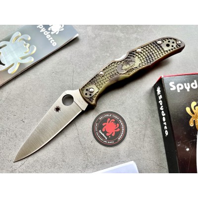 Нож складной Spyderco Endura 4, Zome Green