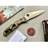 Нож складной Spyderco Endura 4, Zome Green