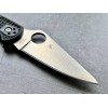 Нож складной Spyderco Delica 4, Black FRN Handles