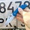 Нож складной Spyderco Delica Blue FRN Handles
