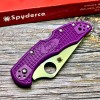 Нож складной Spyderco SC11FPPR  Delica 4, Purple Handle