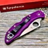 Нож складной Spyderco SC11FPPR  Delica 4, Purple Handle