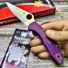 Нож складной Spyderco SC11FPPR  Delica 4, Purple Handle