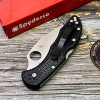 Нож складной Spyderco Delica 4, Wharncliffe Blade, Black FRN Handles