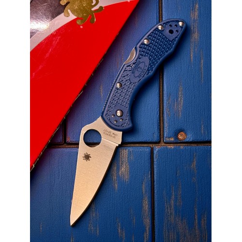 Нож складной Spyderco SC11PCBL Delica 4, CPM SPY 27 Blade, Cobalt Blue FRN Handle Нож складной Spyderco SC11PCBL Delica 4, CPM SPY 27 Blade, Cobalt Blue FRN Handle