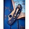 Нож складной Spyderco SC11PCBL Delica 4, CPM SPY 27 Blade, Cobalt Blue FRN Handle